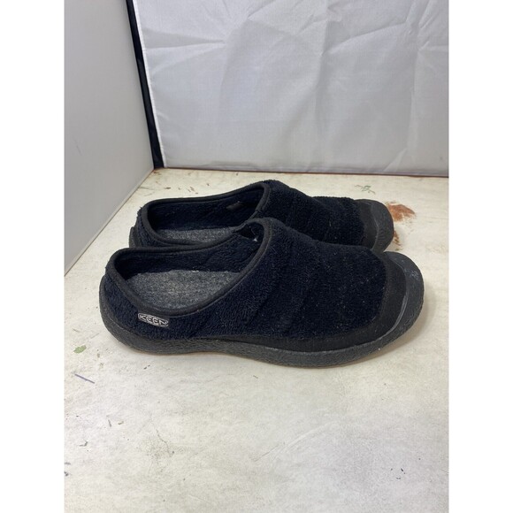 Keen Women's Size 8.5 Black Howser Wool Slides Slip On Slippers - Picture 2 of 6
